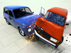 Igra Beam Drive Car Crash Test Simulator