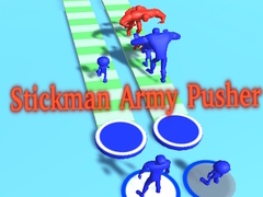 Igra Stickman Army Pusher