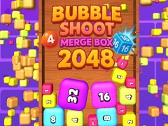 Igra Bubble Shoot Merge Box 2048