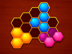 Igra Hexa Block: Honey Cells