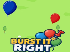 Igra Burst It Right