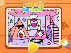 Igra Color By Code: Hello Kitty Room Decor