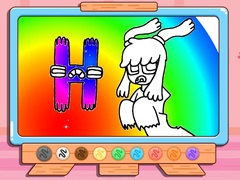 Igra Coloring Book: Alphabet Lore H