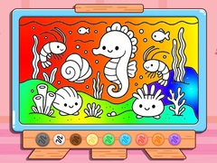 Igra Coloring Book: Kawaii Sea Animals