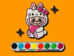 Igra Labubu Coloring Adventure