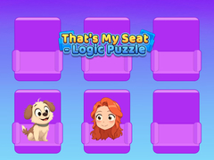 Igra That's My Seat Logic Puzzle
