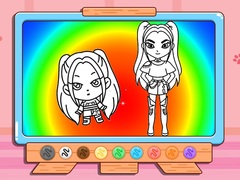 Igra Coloring Book: Mira Kpop Demon Hunters