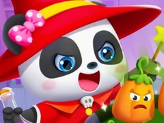 Igra Jigsaw Puzzle: Baby Panda Pumpkin Pot