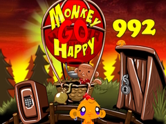 Igra Monkey Go Happy Stage 992