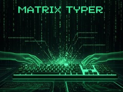 Igra Matrix Typer Game