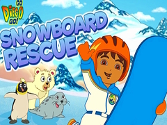 Igra Go Diego Go! Snowboard Rescue 