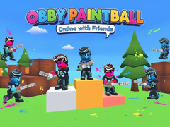 Igra Obby Paintball: Online with Friends
