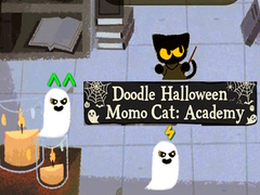 Igra Doodle Halloween Momo Cat: Academy
