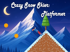 Igra Crazy Snow Skier: Platformer