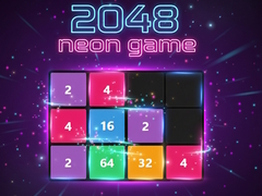 Igra 2048 neon game