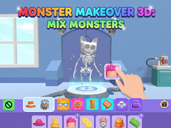 Igra Monster Makeover 3D Mix Monsters