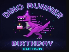 Igra Dino Runner Birthday Edition