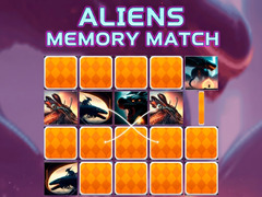 Igra Aliens Memory Match