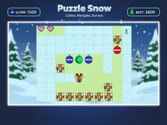 Igra Puzzle Snow