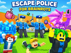 Igra Escape Police for Brainrots