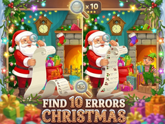 Igra Find 10 Errors Christmas