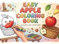 Igra Easy Apple Coloring Book