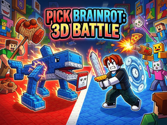 Igra Pick Brainrot: 3D Battle
