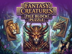 Igra Fantasy Creatures Tile Block Puzzle