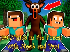 Igra 99 Nights in the Forest with Noob and Pro!