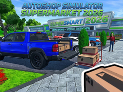 Igra AutoShop Simulator: Supermarket 2026