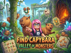 Igra Find Capybara: Valley of Monsters