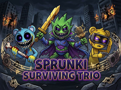 Igra Sprunki Surviving Trio