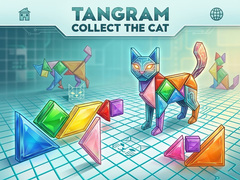 Igra Tangram Collect the cat