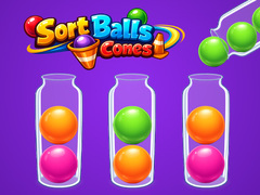 Igra Sort Balls Cones