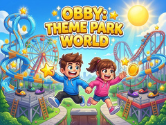 Igra Obby: Theme Park World