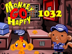 Igra Monkey Go Happy Stage 1032