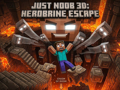 Igra Just Noob 3D: Herobrine Escape