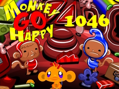 Igra Monkey Go Happy Stage 1046
