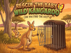 Igra Rescue the Baby Wild Kangaroo