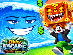 Igra Obby Escape from Tsunami Brainrot