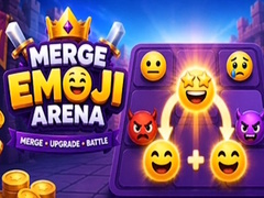 Igra Merge Emoji Arena
