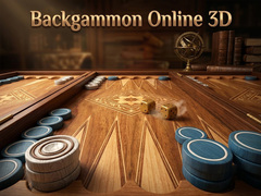 Igra Backgammon Online 3D