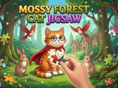 Igra Mossy Forest Cat Jigsaw