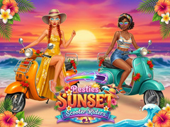 Igra Besties Sunset Scooter Rider