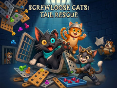 Igra Screwloose Cats: Tail Rescue