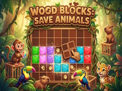 Igra Wood Blocks: Save Animals