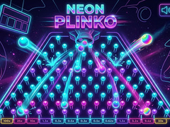 Igra Neon Plinko