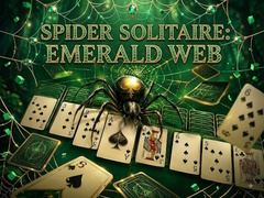 Igra Spider Solitaire: Emerald Web