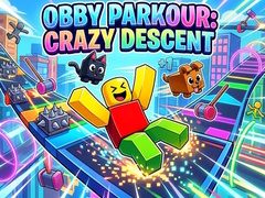 Igra Obby Parkour: Crazy Descent