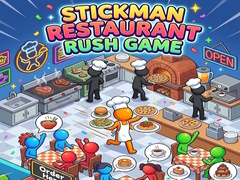 Igra Stickman Restaurant Rush Game